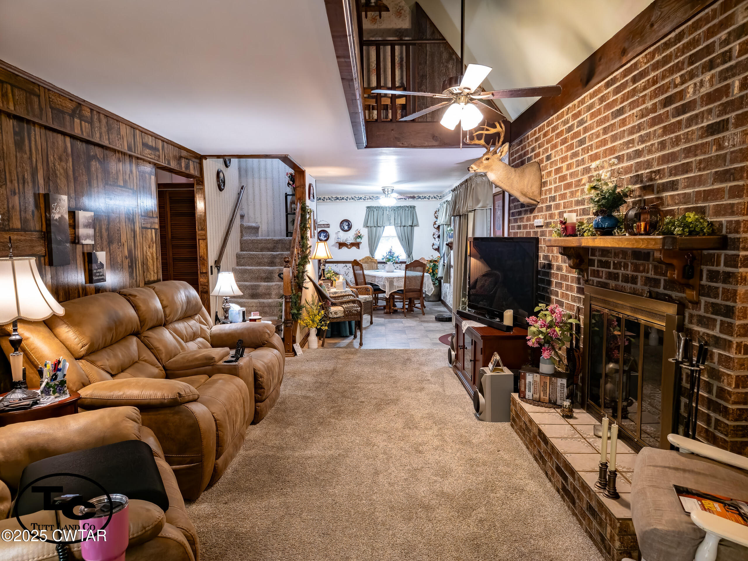 3964 Center Hill Road Finger, TN 38334 - Photo 26 of 31 a living room with lots of furniture and a flat screen tv