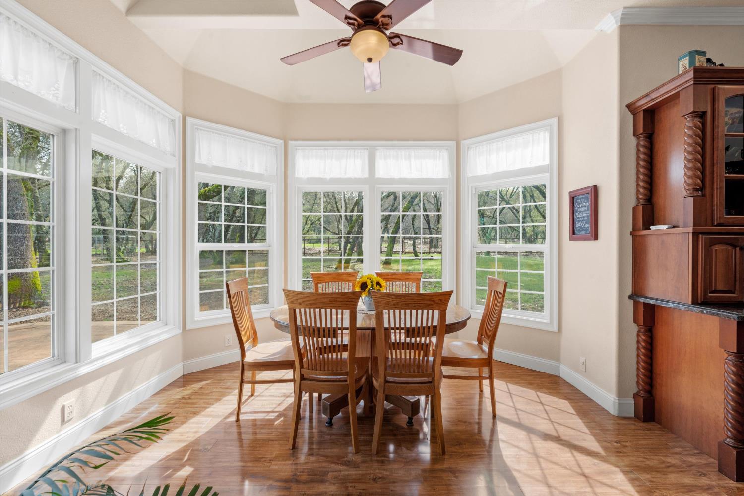 2661 Oak Ln Drive Rescue, CA 95672 - Photo 15 of 69 a view of a dining room with furniture window and outside view