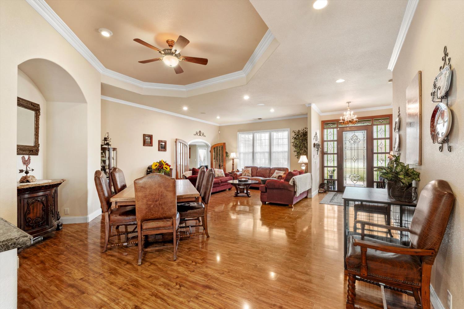 2661 Oak Ln Drive Rescue, CA 95672 - Photo 20 of 69 a view of a dining room with furniture window and wooden floor