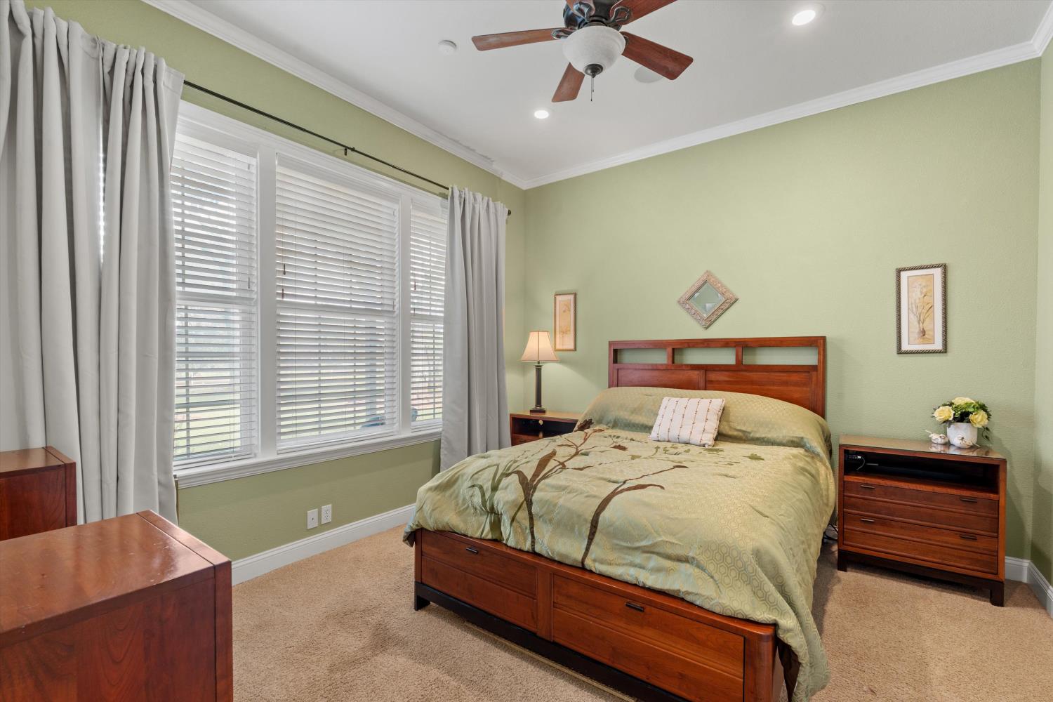 2661 Oak Ln Drive Rescue, CA 95672 - Photo 36 of 69 a bedroom with a bed and window