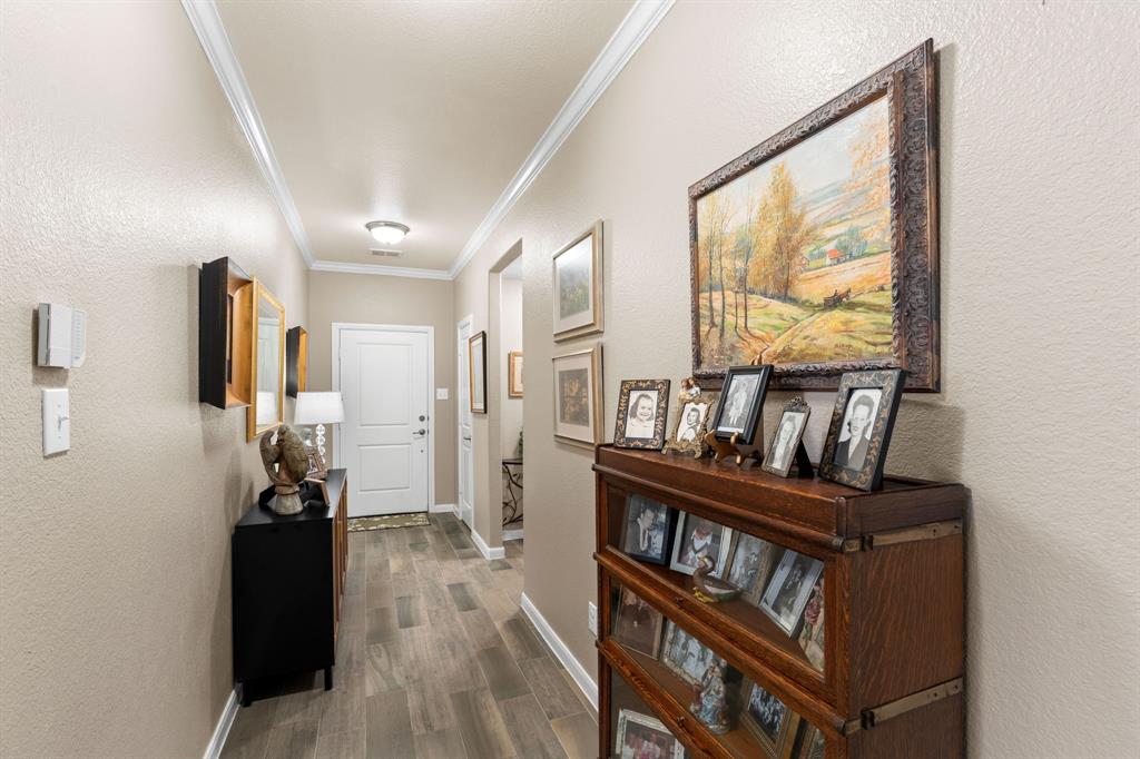 300 Copper Switch Drive Anna, TX 75409 - Photo 4 of 26 Entry Hallway featuring wood look tile floors