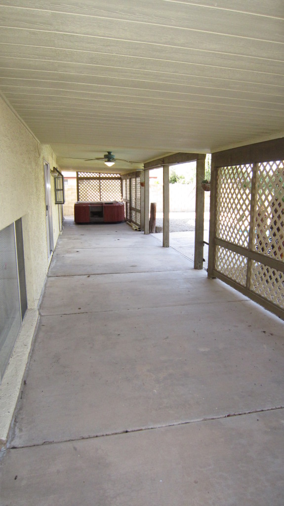 4334 East Decatur Street Mesa, AZ 85205 - Photo 34 of 37 Expansive Covered Patio w/ Spa