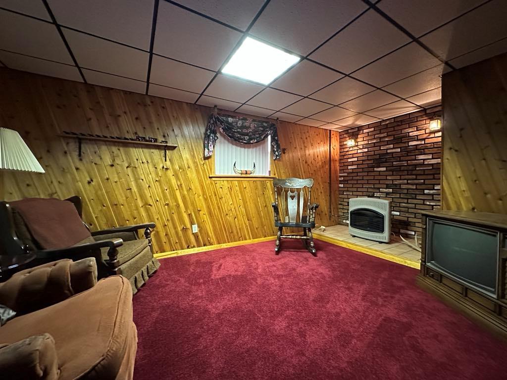 861 Chicora Road Chicora, PA 16025 - Photo 16 of 30 a view of an empty room with a fireplace