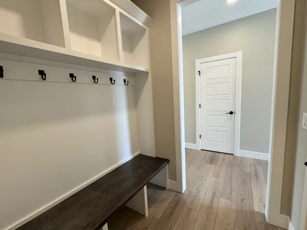 wooden floor in an empty room