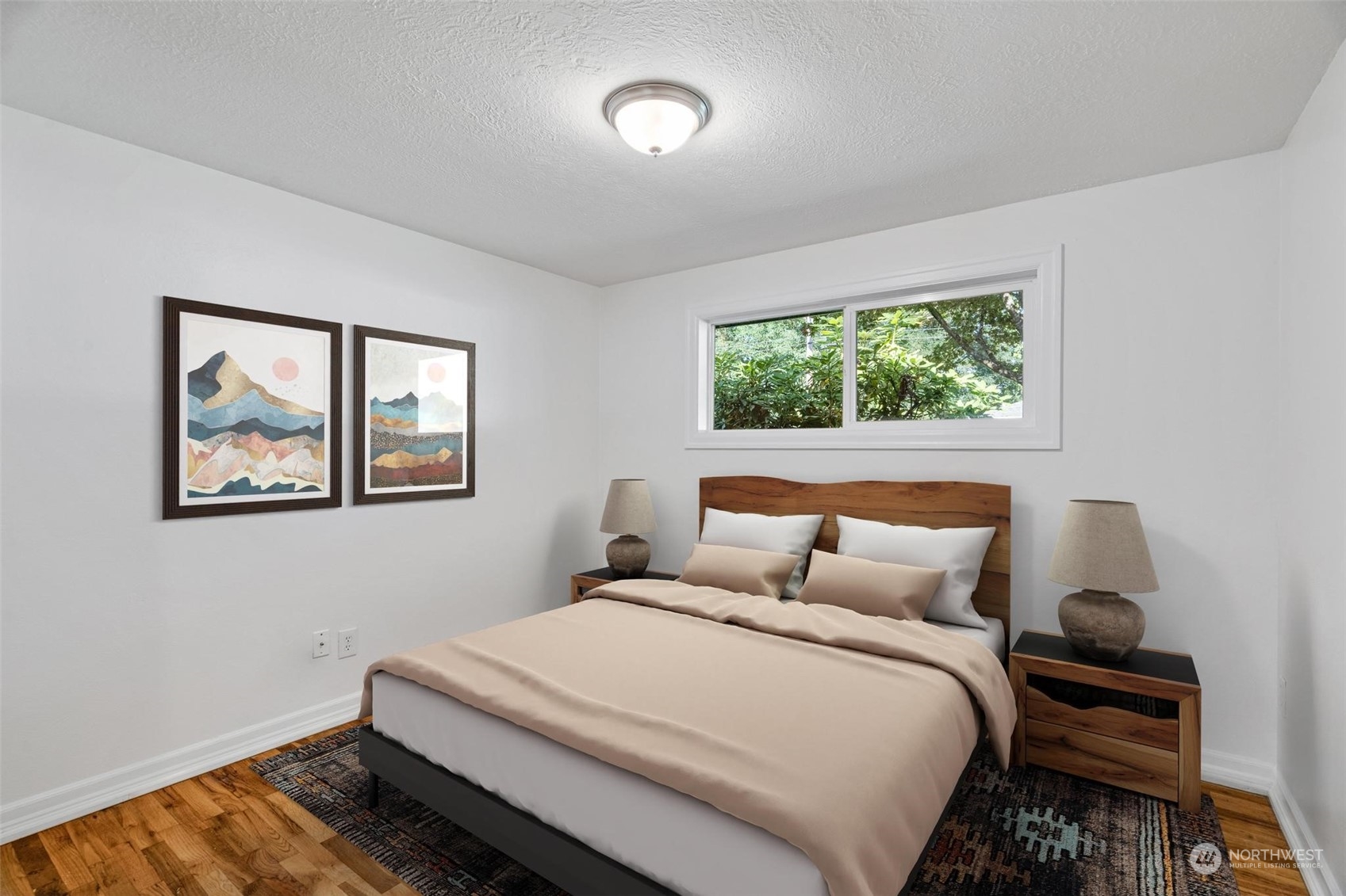229 V Street Southwest Tumwater, WA 98501 - Photo 15 of 38 a bedroom with a bed and a window