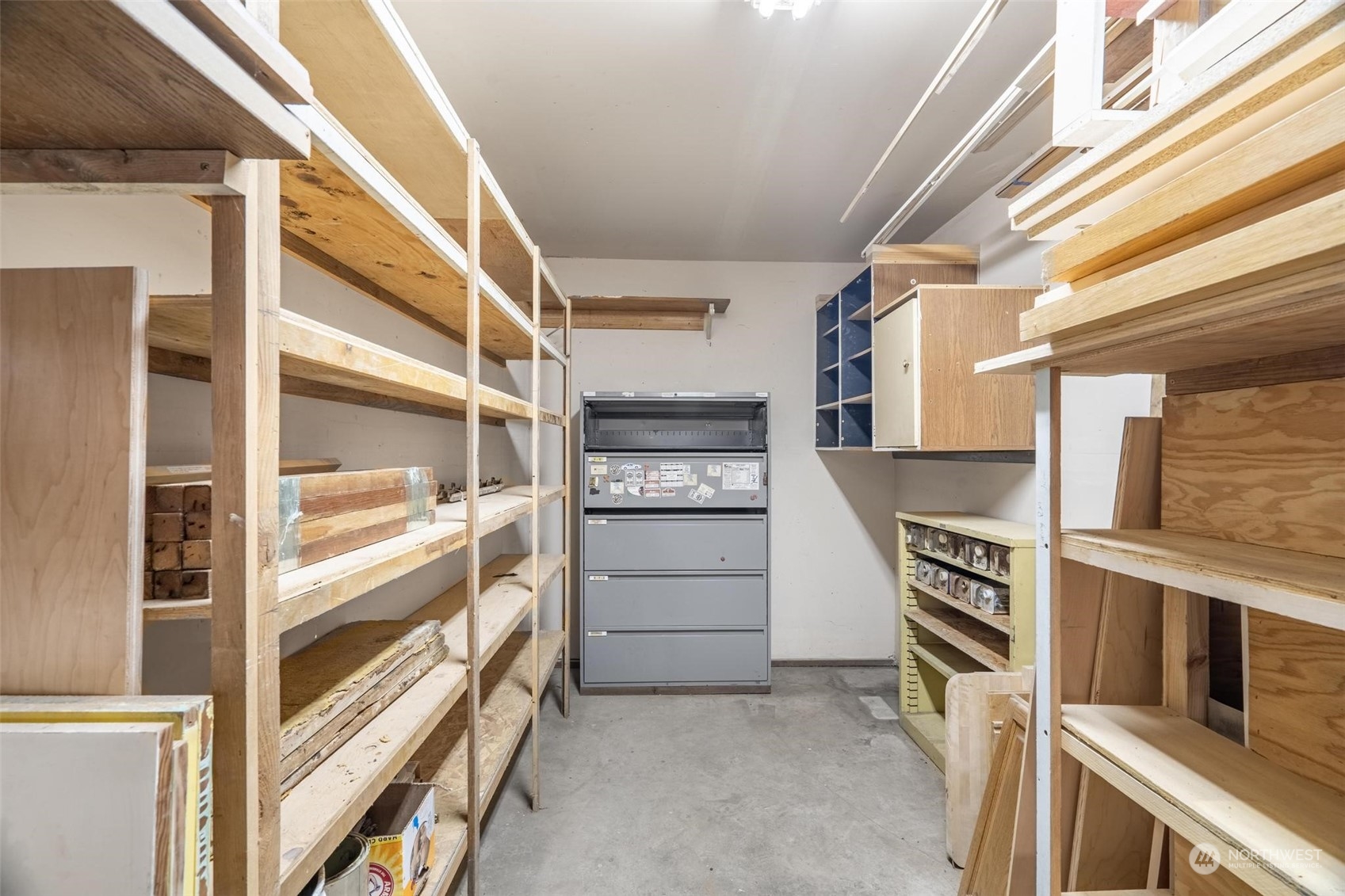 229 V Street Southwest Tumwater, WA 98501 - Photo 29 of 38 a view of walk in closet with empty racks