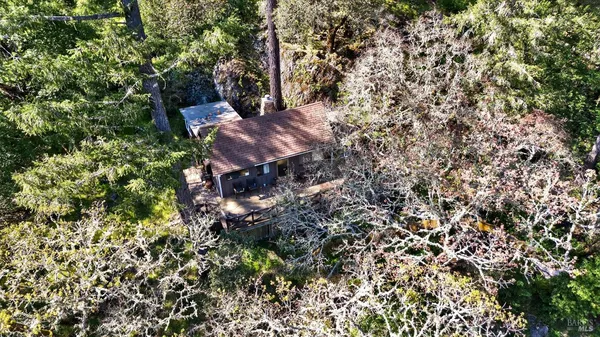 a view of a house with a tree