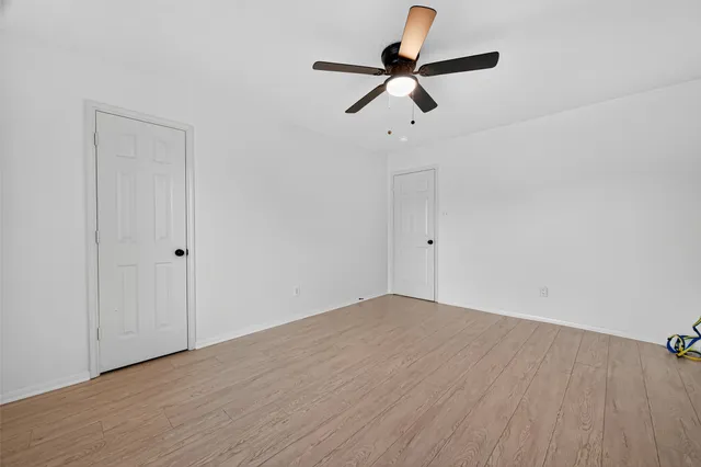 wooden floor in an empty room