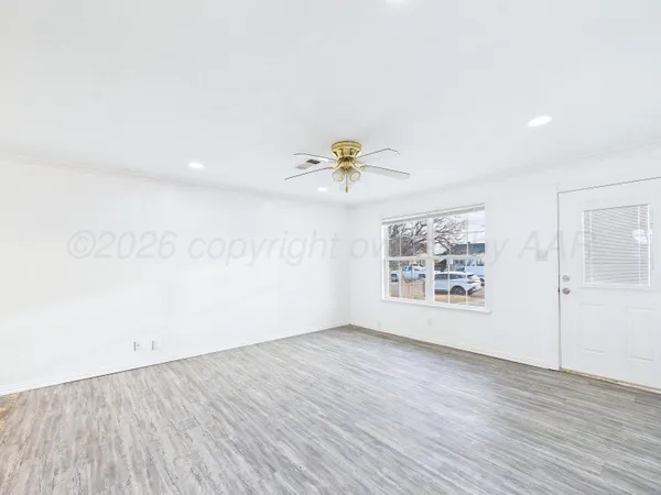 wooden floor in an empty room