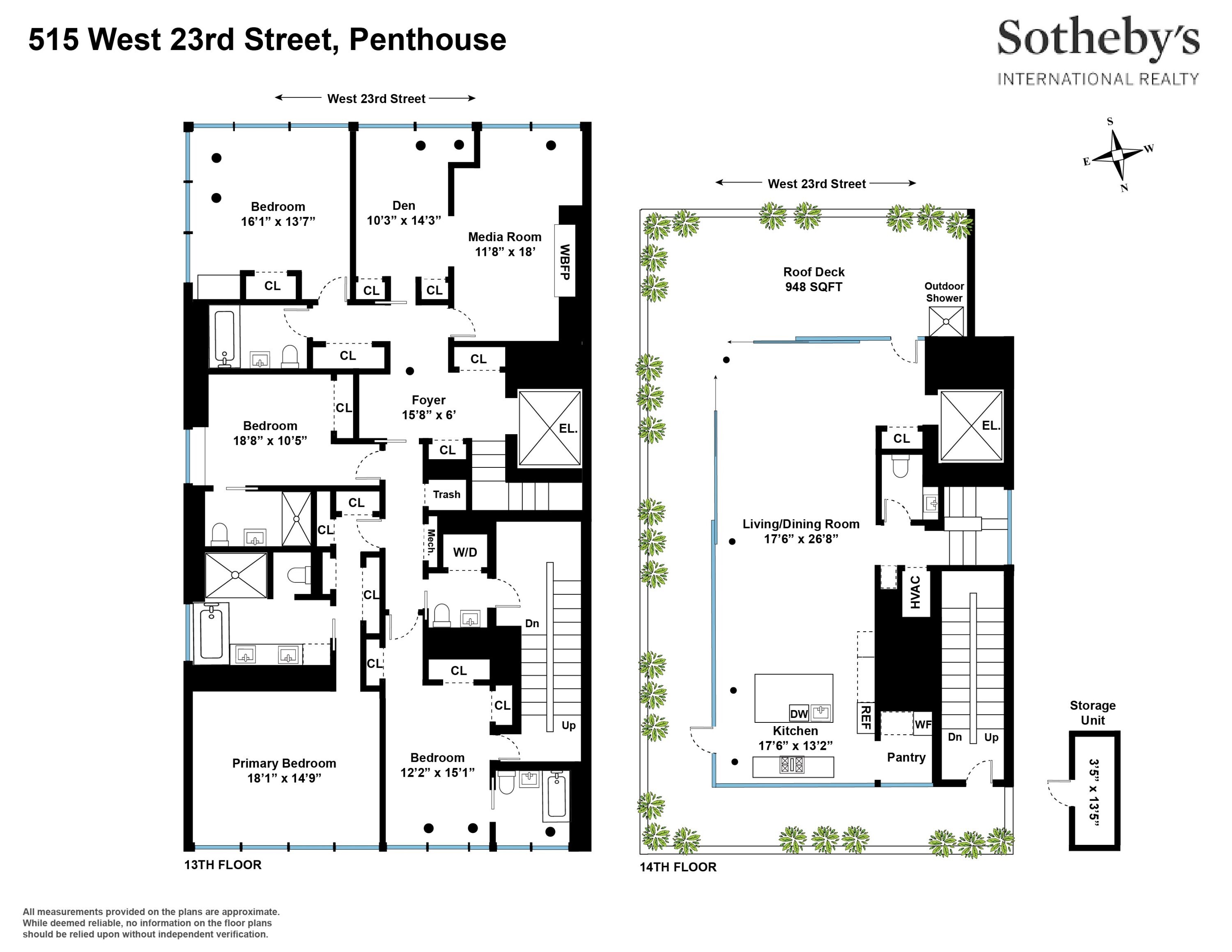 515 West 23rd Street, Unit PH Manhattan, NY 10011 - Photo 27 of 27