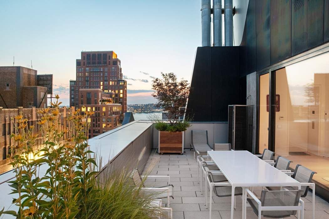 515 West 23rd Street, Unit PH Manhattan, NY 10011 - Photo 9 of 27 a view of a terrace with furniture and outdoor space