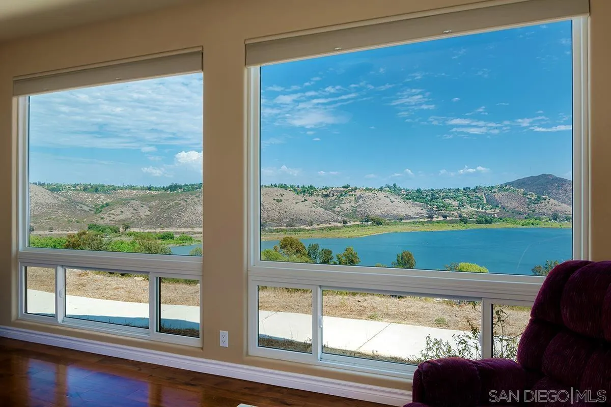 19840 7th Place Escondido, CA 92029 - Photo 25 of 49 a view of a lake from a window