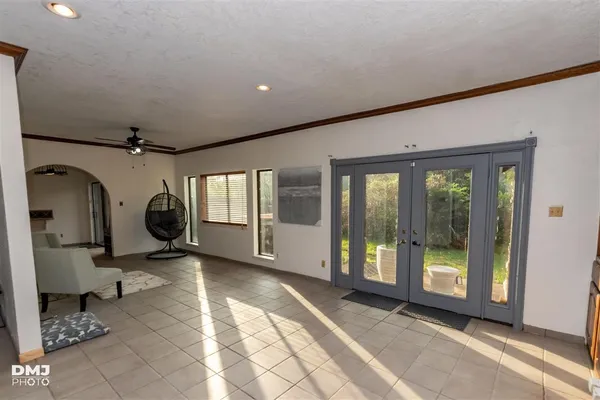 a view of front door and porch