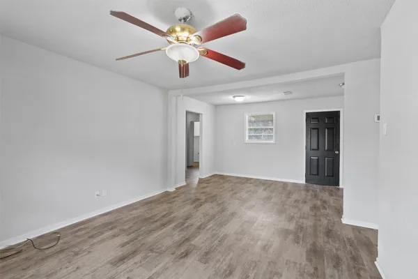 wooden floor in an empty room