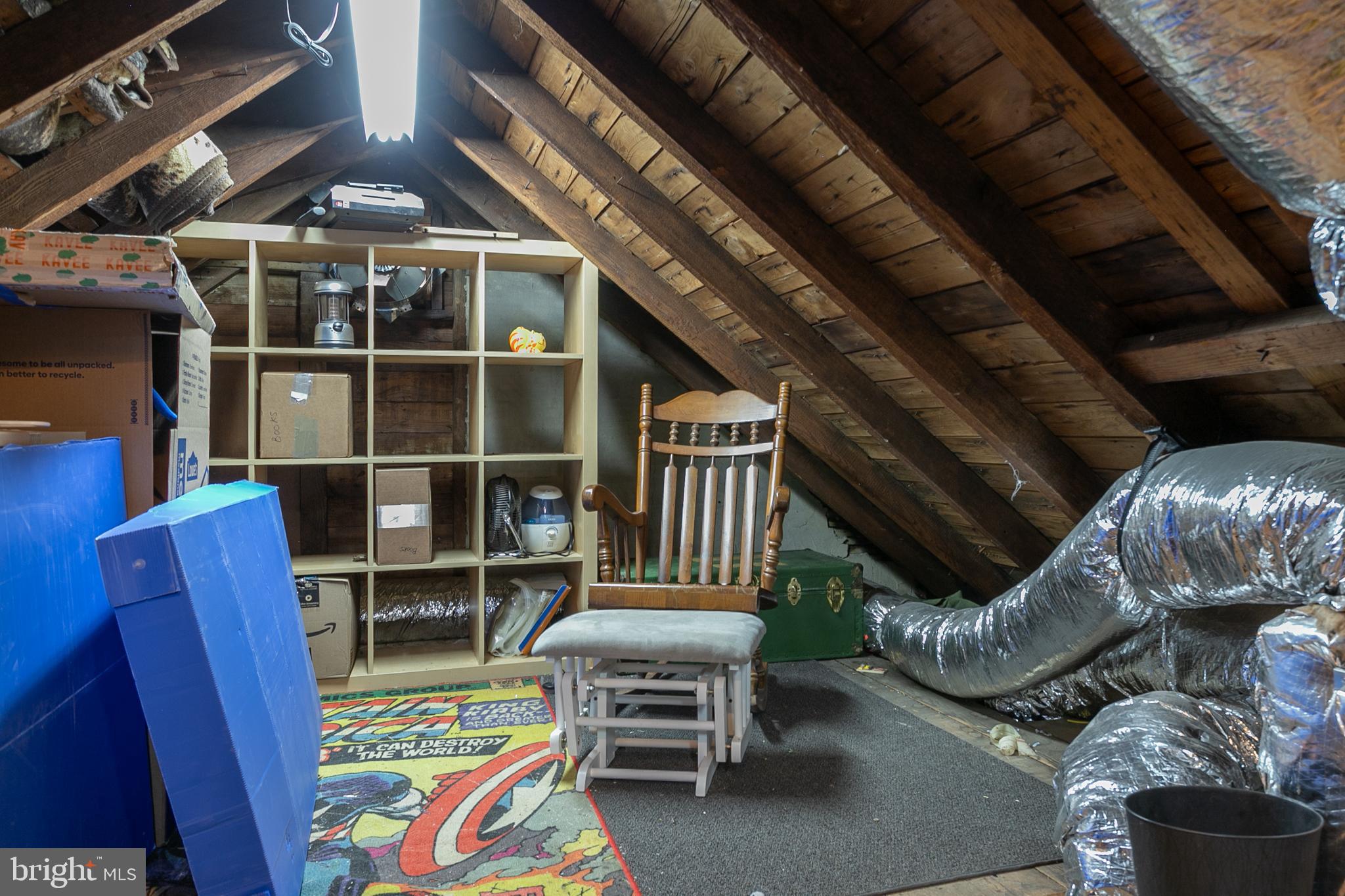146 Wrightstown Cookstown Road Cookstown, NJ 08511 - Photo 30 of 40 Attic used for storage