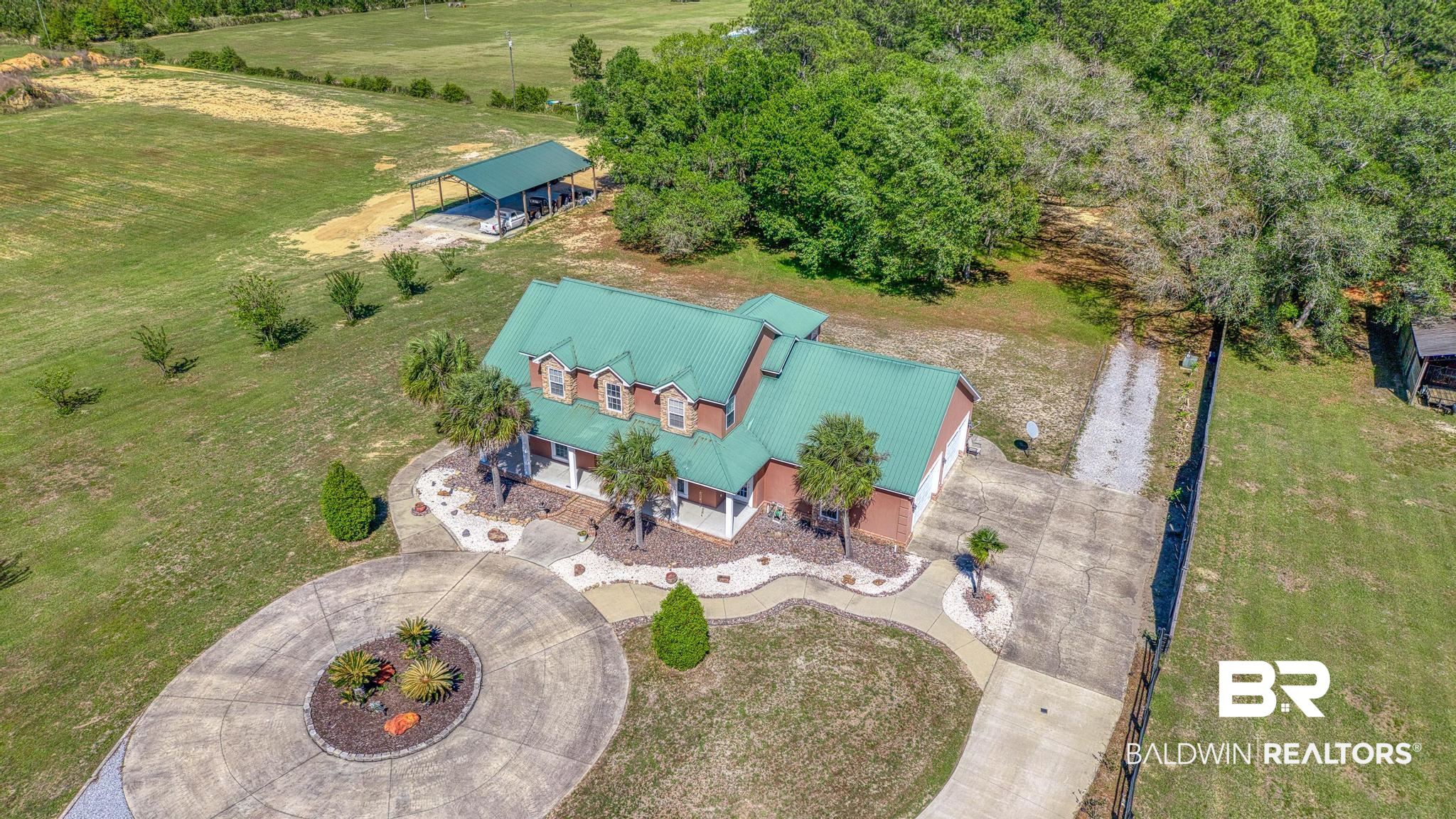 32875 Faircloth Road Lillian, AL 36549 - Photo 75 of 85 View from above of property