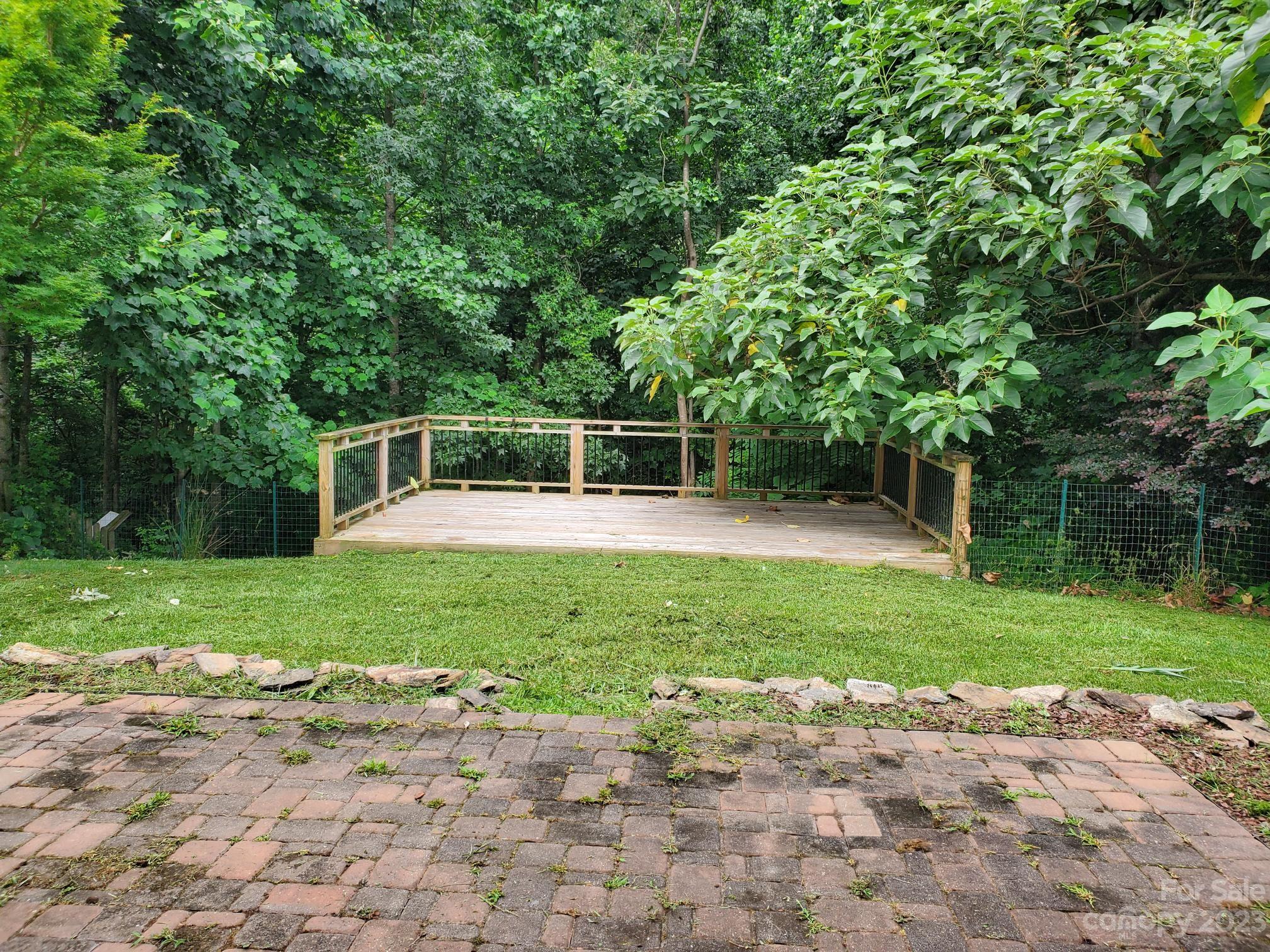 9201 Seamill Road Charlotte, NC 28278 - Photo 23 of 23 a house view with a garden space
