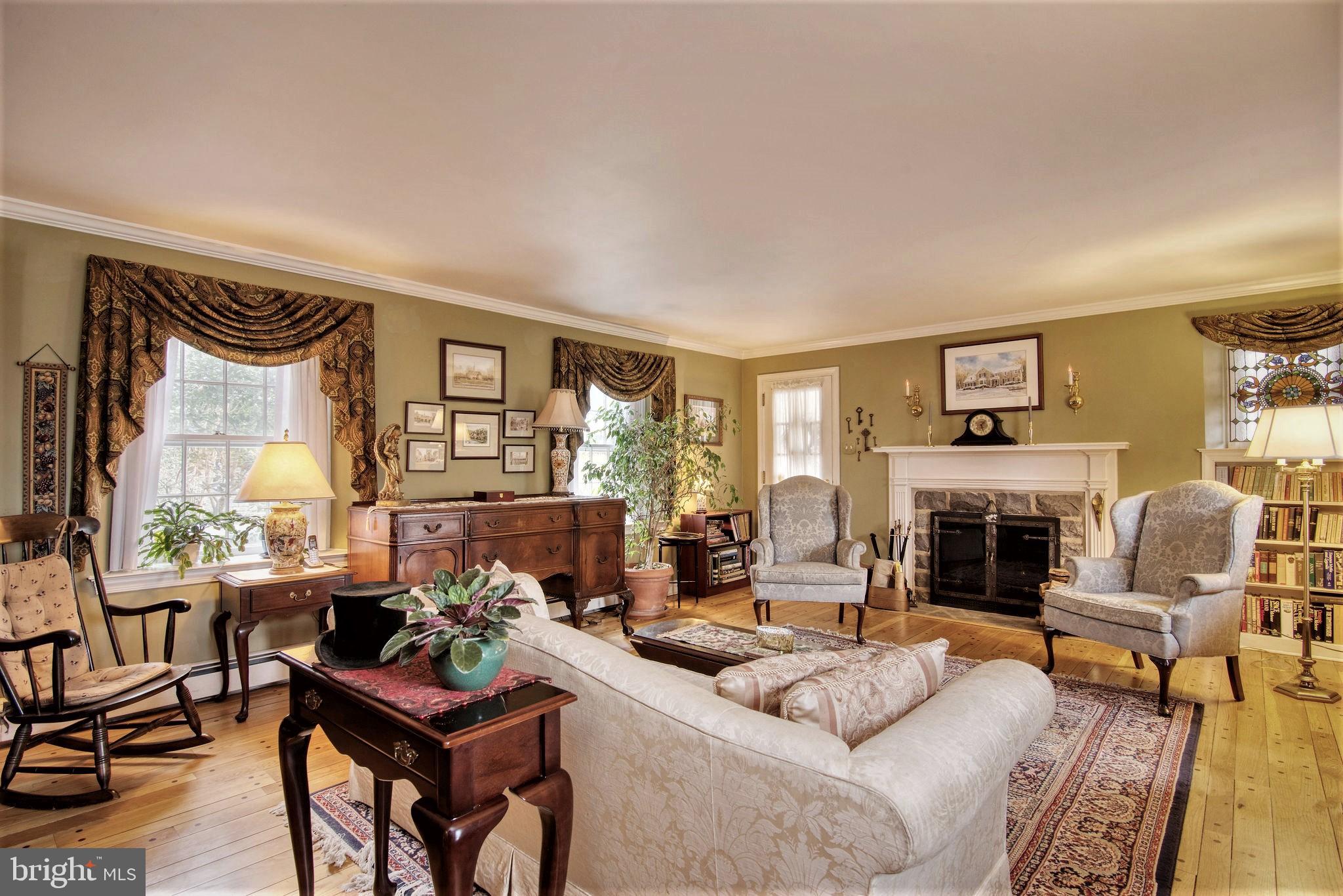 1701 Alsace Road Reading, PA 19604 - Photo 6 of 40 Formal Living Room with Fireplace
