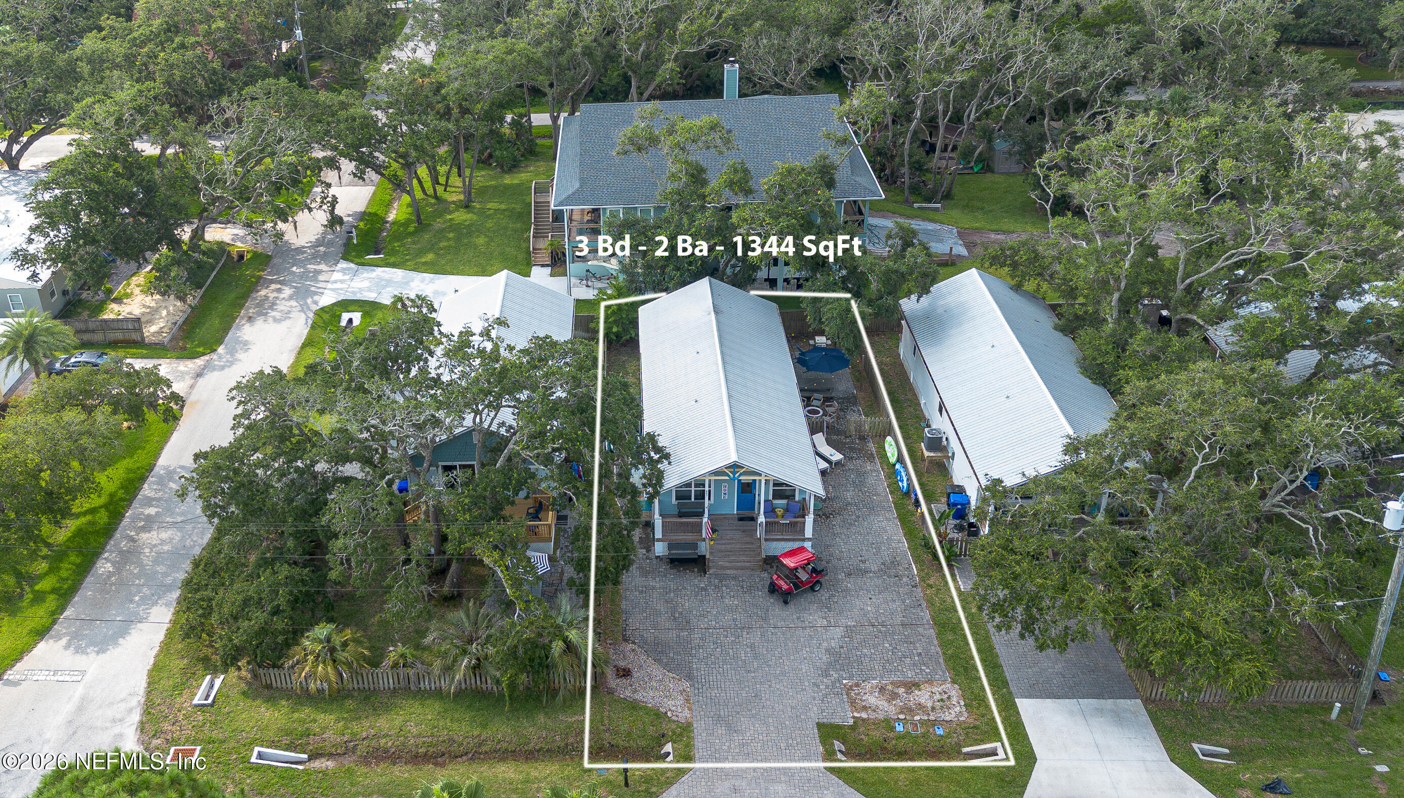 603 Boating Club Road St. Augustine, FL 32084 - Photo 32 of 41 Ext Lot Front_