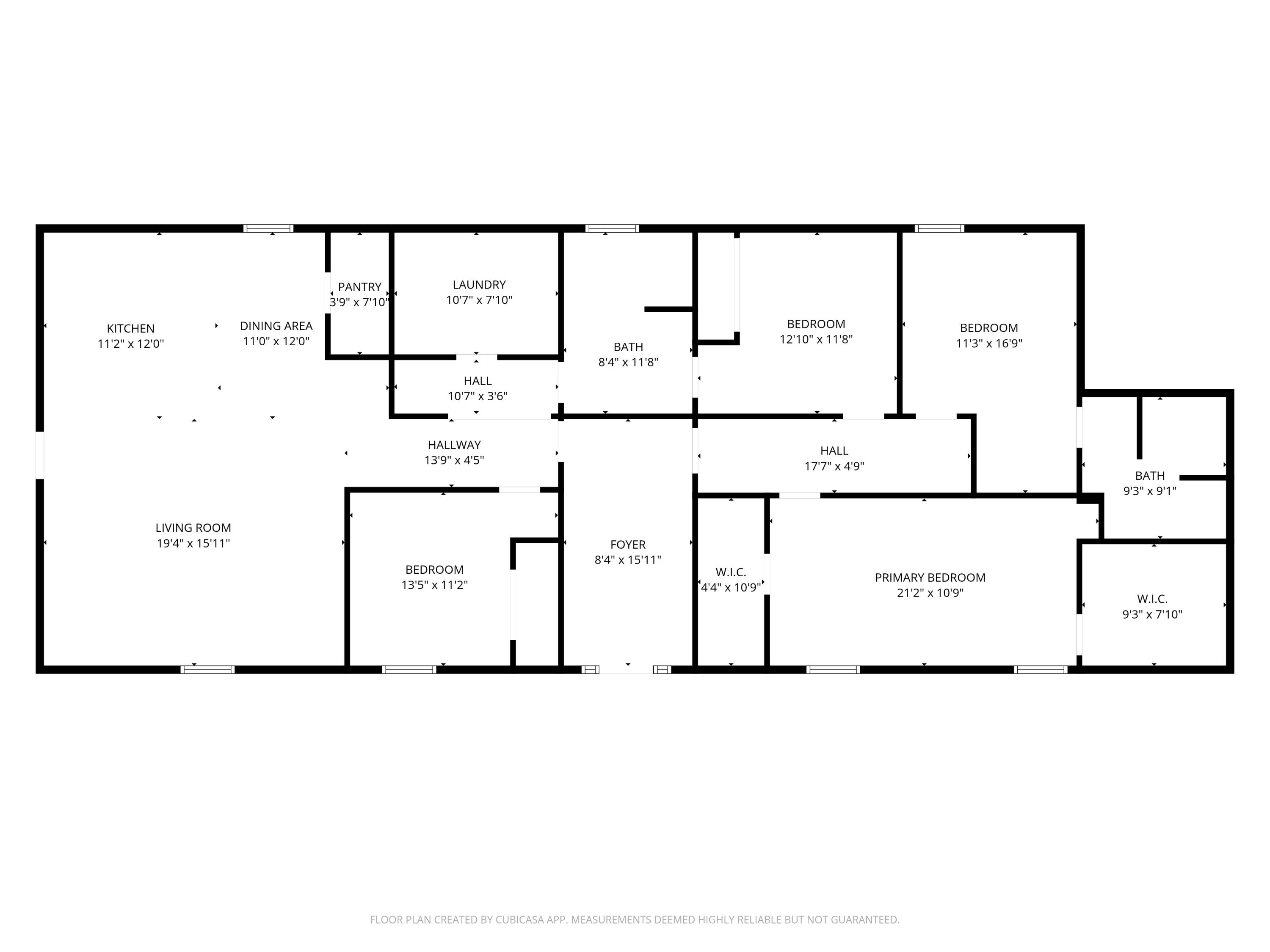 327 Hiracheta Drive New Home, TX 79381 - Photo 26 of 26 2D Floor Plan for 329 Hiricheta Drive