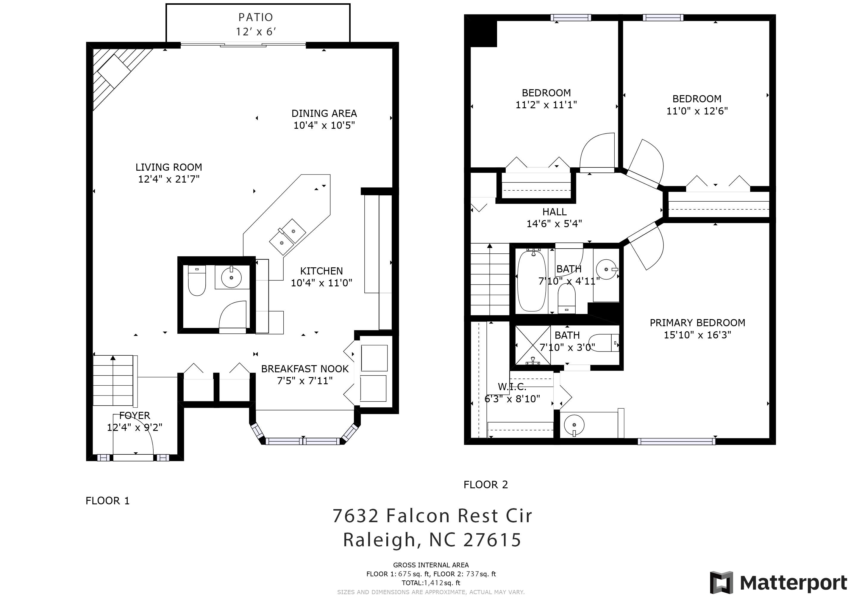 7632 Falcon Rest Circle, Unit 7632 Raleigh, NC 27615 - Photo 26 of 26 Photo 26