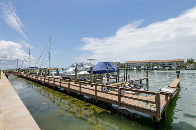 a view of a lake with a ocean view