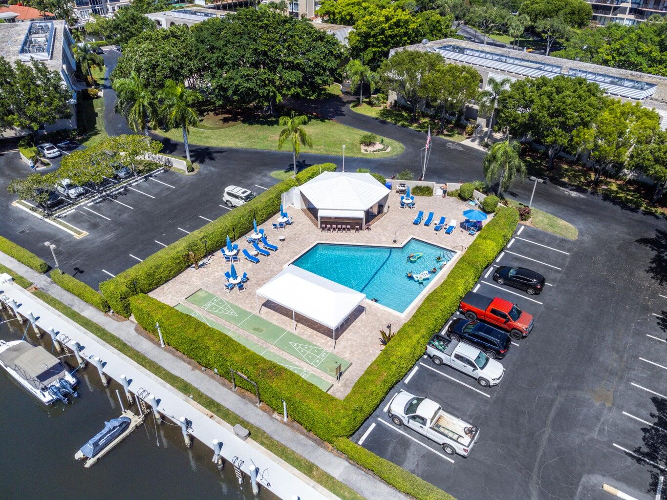 773 Jeffery Street, Unit 4206 Boca Raton, FL 33487 - Photo 20 of 27 Aerial of Pool