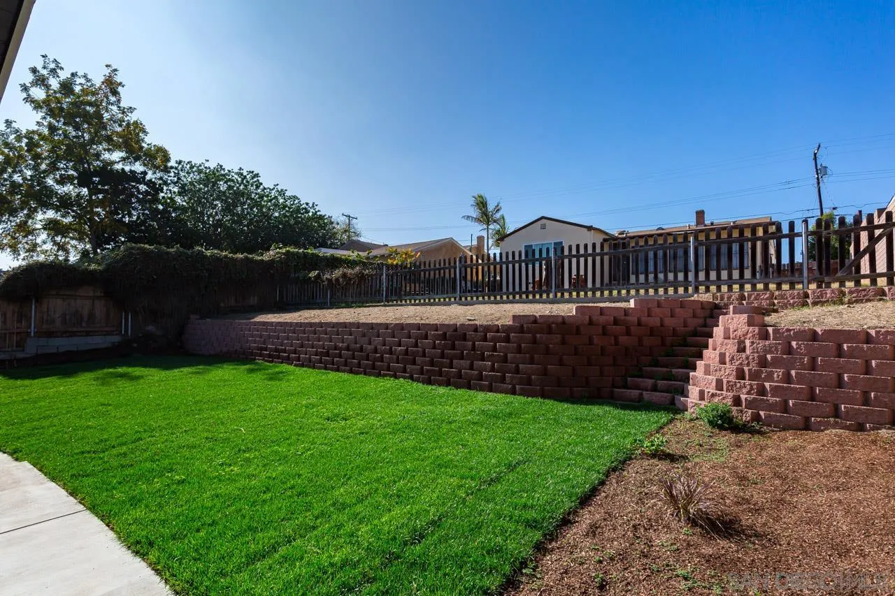 2610 Glebe Road Lemon Grove, CA 91945 - Photo 25 of 31 a view of a terrace with a garden