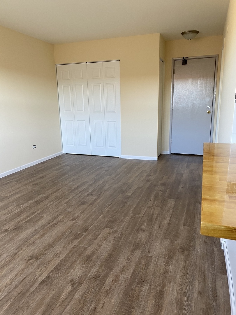 1025 West Hollywood Avenue, Unit 218 Chicago, IL 60660 - Photo 5 of 10 a view of an empty room and window