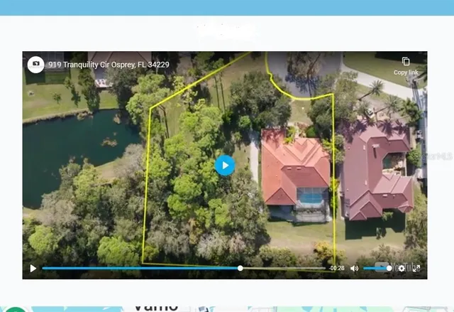 $1,099,000 | 919 Tranquility Circle, Osprey, FL 34229