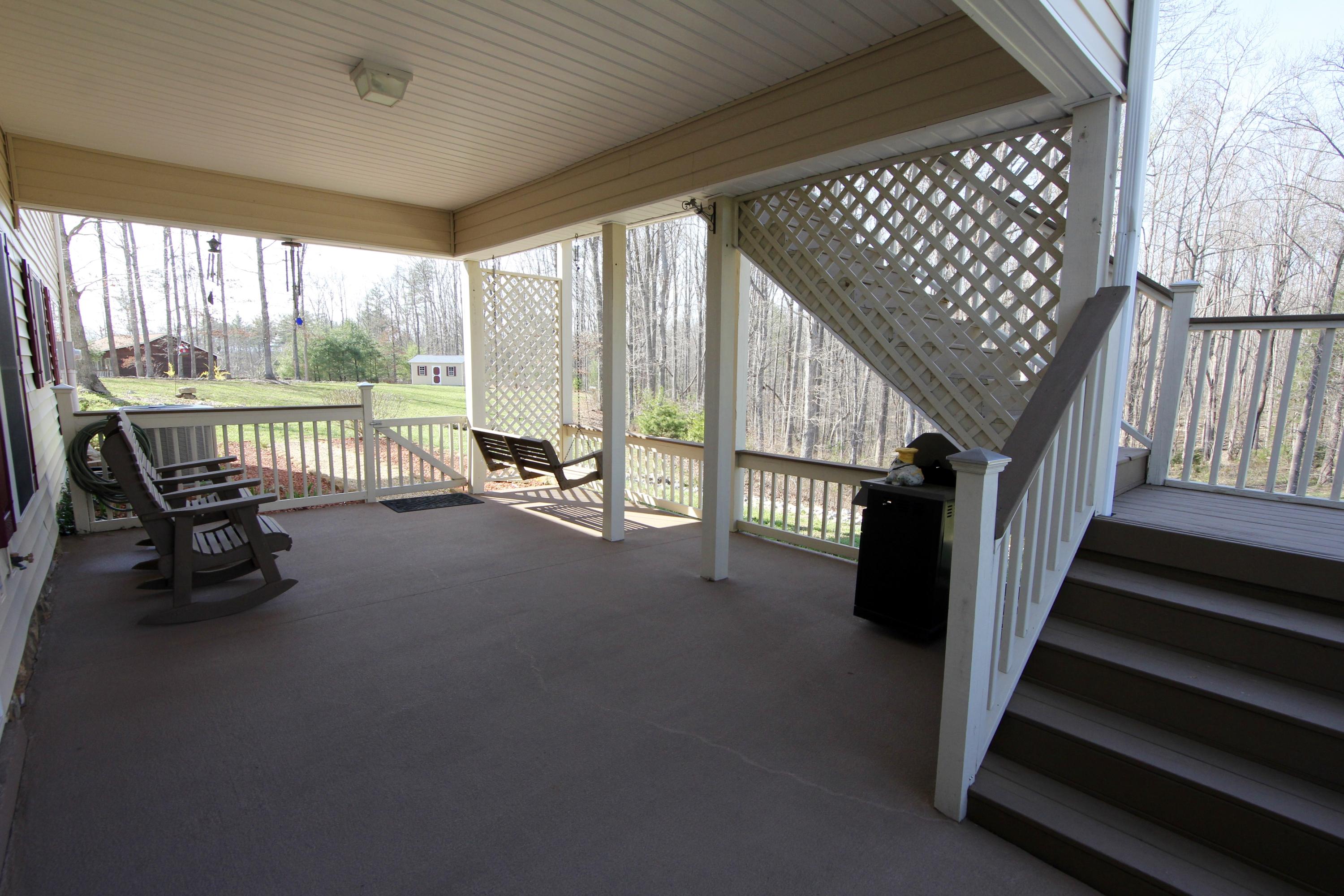290 Carroll Road Hardy, VA 24101 - Photo 41 of 47 Lower Level Patio