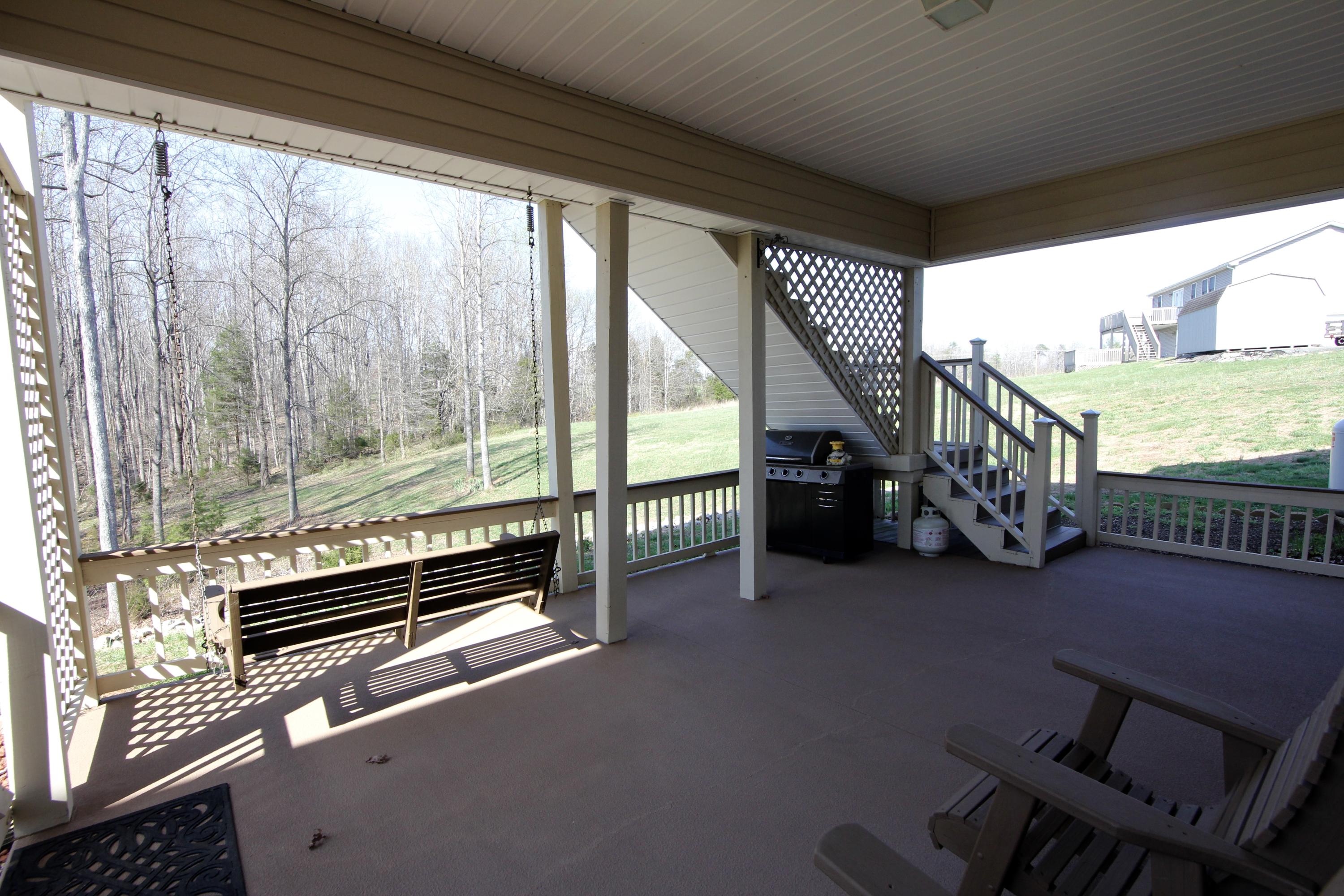 290 Carroll Road Hardy, VA 24101 - Photo 42 of 47 Lower Level Patio