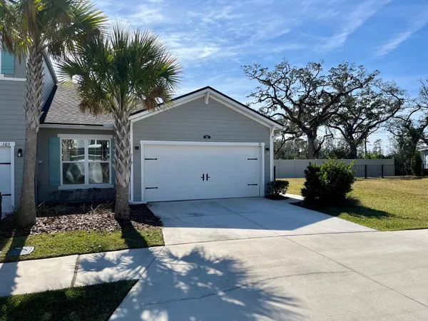 a house view with a outdoor space