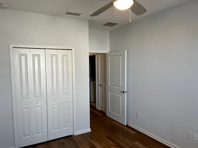 wooden floor in an empty room