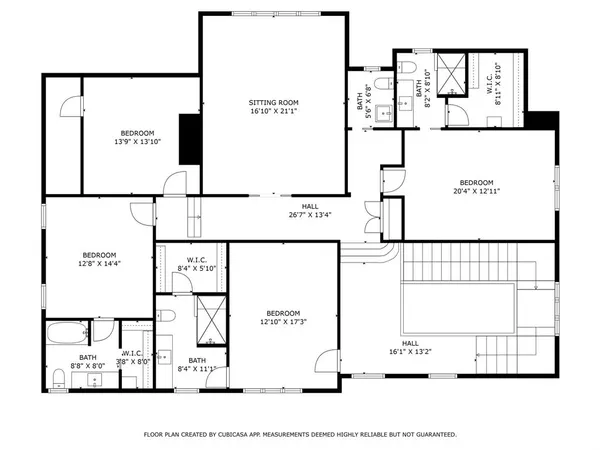 a picture of a floor plan