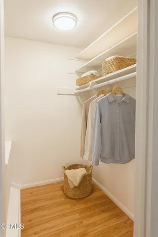a view of a small space