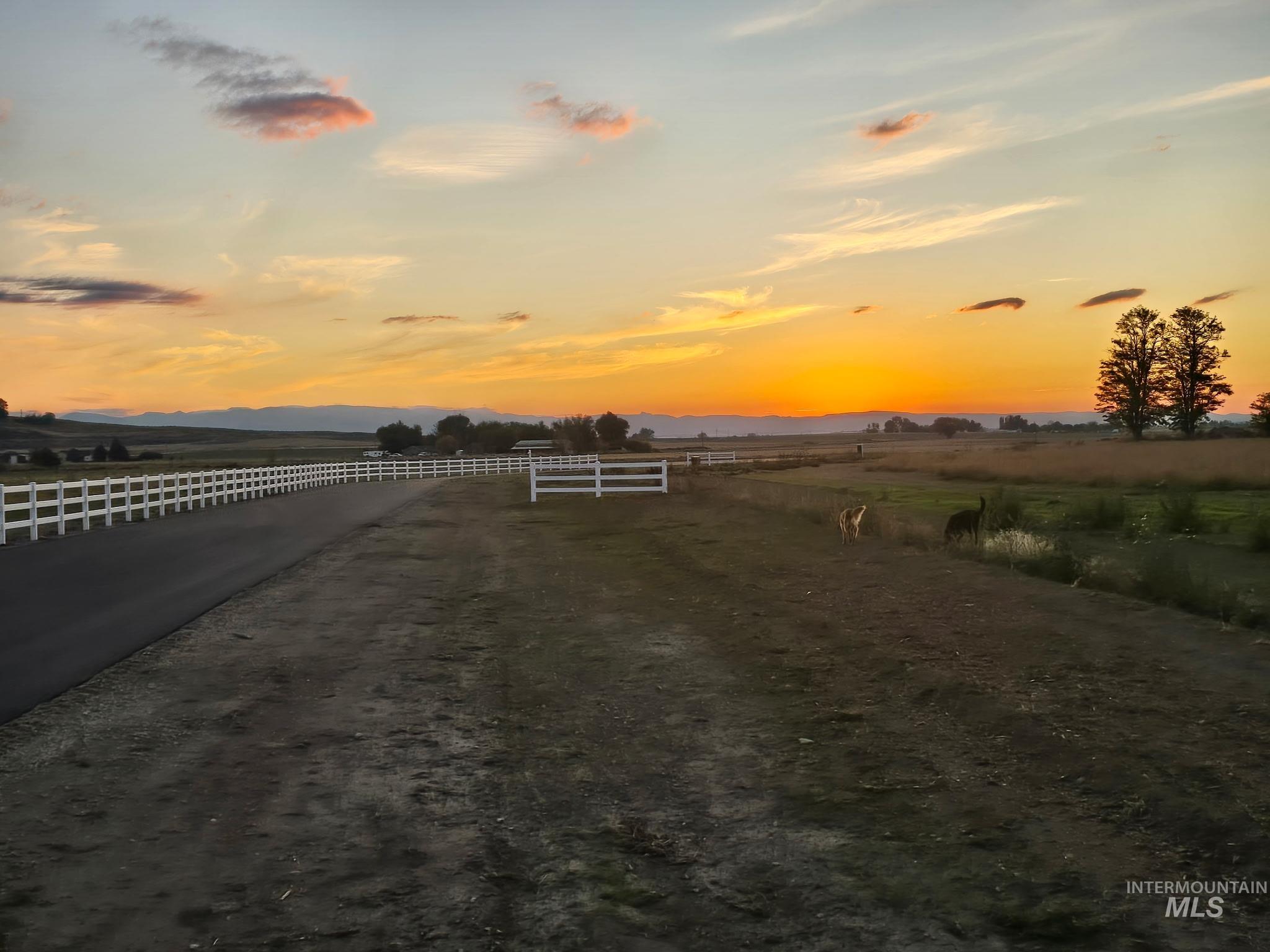 4276 West Mockingjay Kuna, ID 83634 - Photo 24 of 35 View of road featuring a rural view and a mountain view