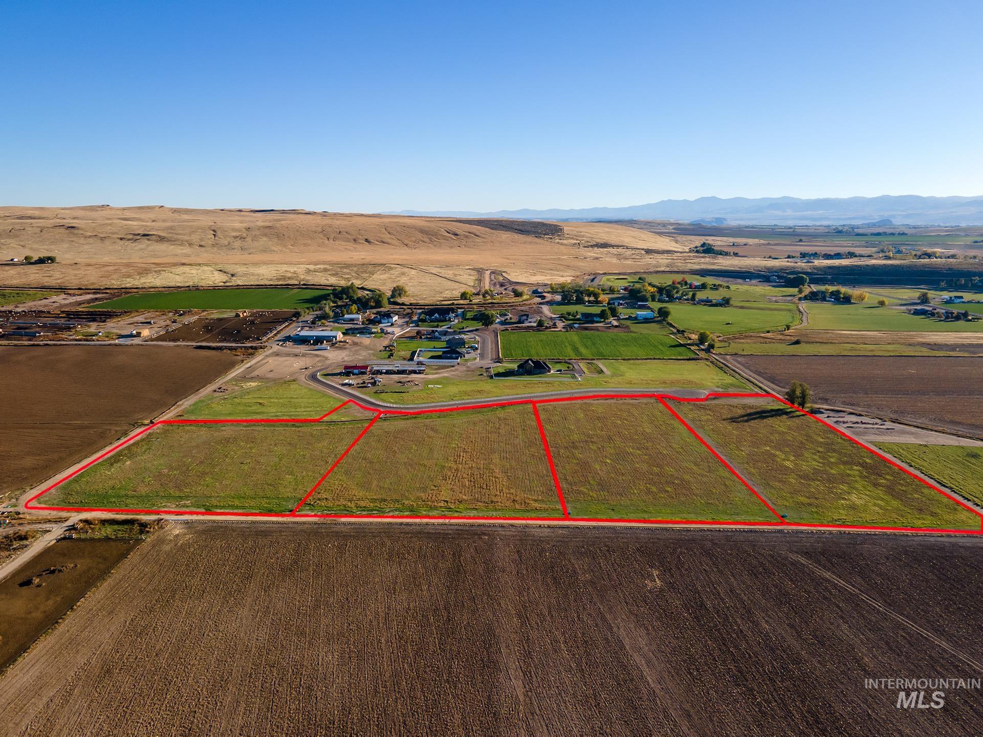 4276 West Mockingjay Kuna, ID 83634 - Photo 5 of 35 View of rural area featuring property boundaries highlighted and mountains