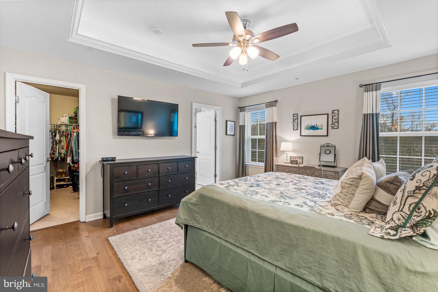 930 Ramble Run Road Baltimore, MD 21220 - Photo 23 of 54 Tray Ceiling, Crown Molding, Ceiling Fan