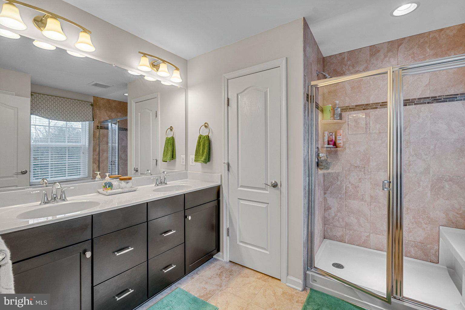 930 Ramble Run Road Baltimore, MD 21220 - Photo 26 of 54 Double Vanity & Ceramic Tile Floor