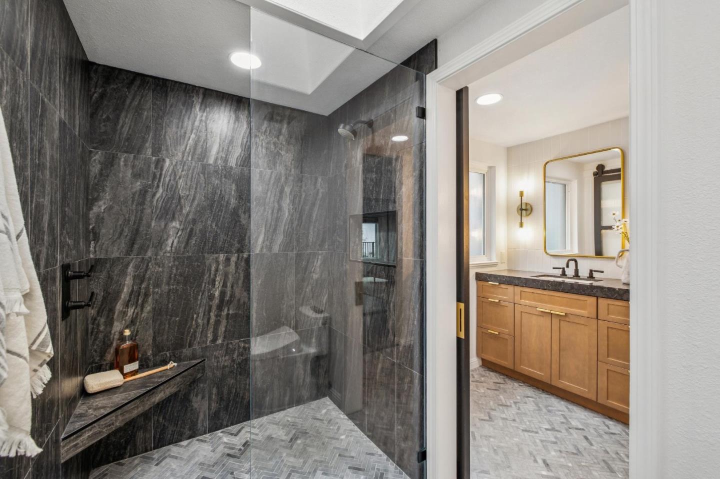 1962 Rancho Verde Circle West Danville, CA 94526 - Photo 41 of 60 a bathroom with a shower and a sink