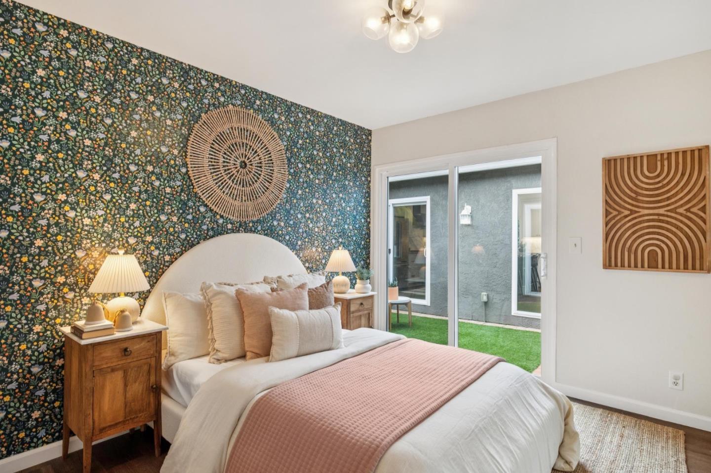 1962 Rancho Verde Circle West Danville, CA 94526 - Photo 43 of 60 a bedroom with a bed and a chandelier