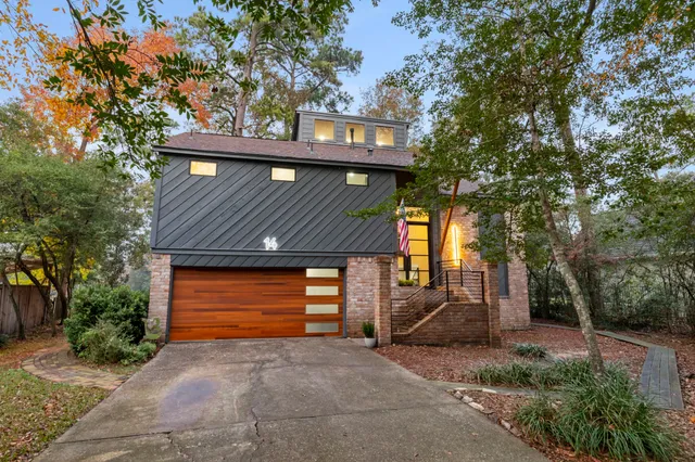 a view of a swimming pool with a yard and mountain view