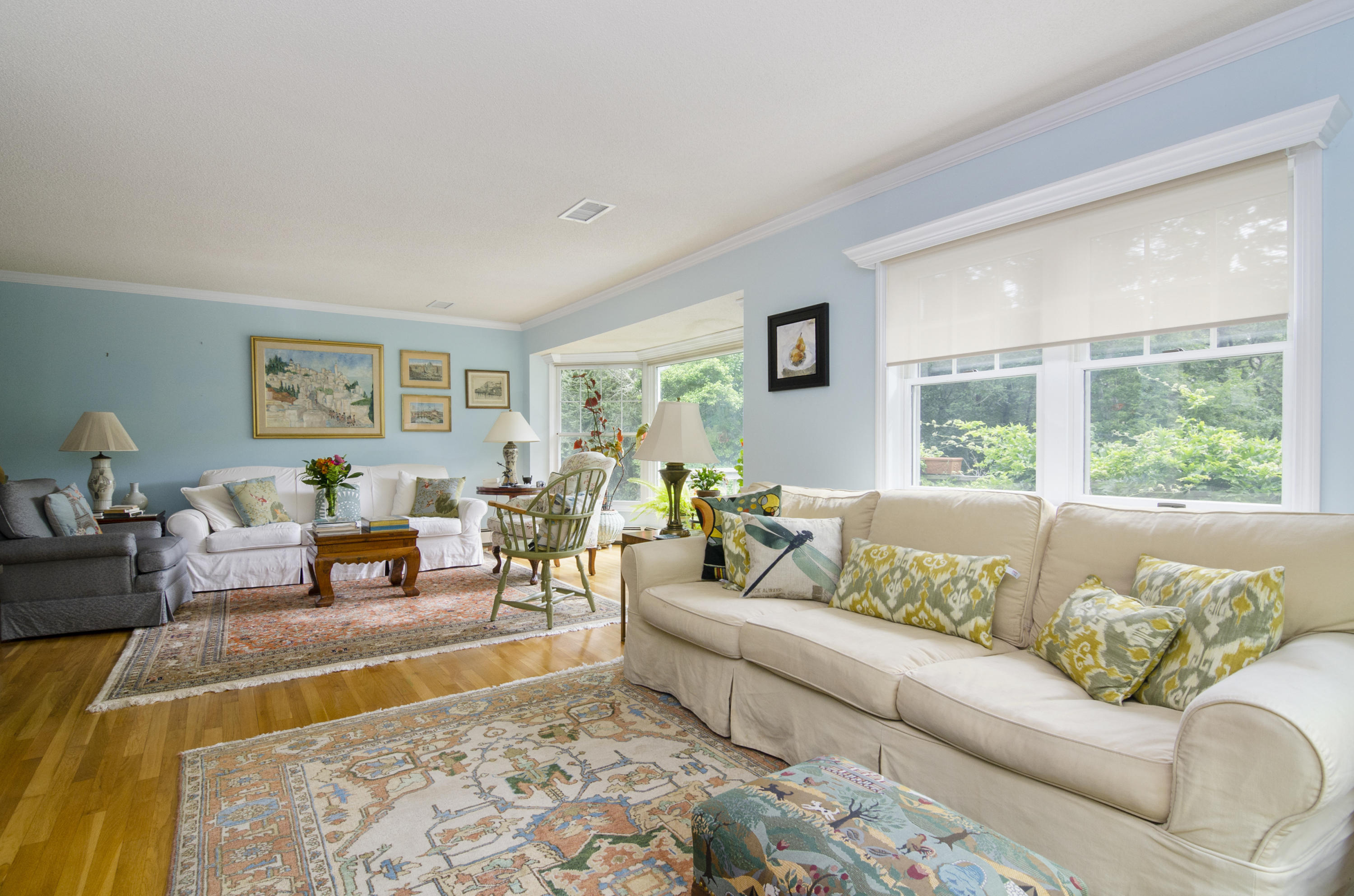 42 Round Cove Road Chatham, MA 02633 - Photo 6 of 26 a living room with furniture and a large window