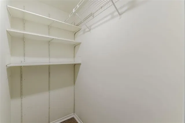 a view of a room with shelf
