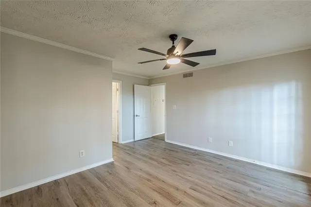 wooden floor in an empty room
