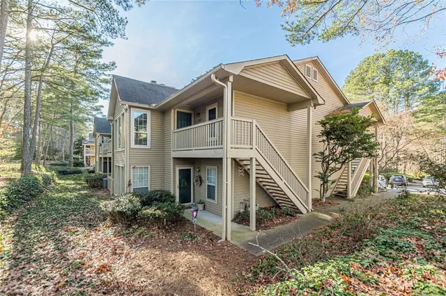 a view of front door