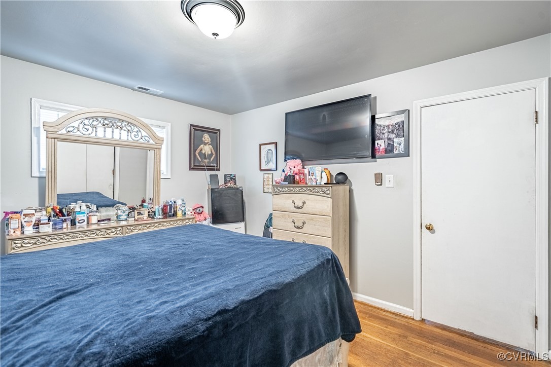 5316 Germain Road Richmond, VA 23224 - Photo 11 of 20 Bedroom featuring hardwood / wood-style floors