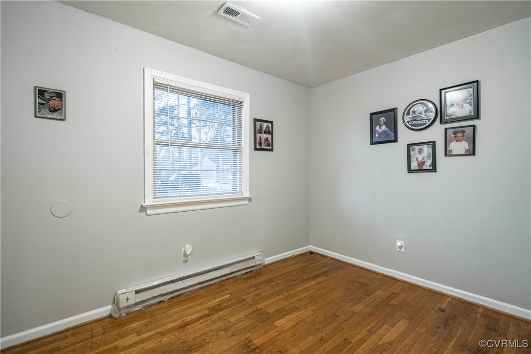 5316 Germain Road Richmond, VA 23224 - Photo 12 of 20 Bedroom with hardwood / wood-style flooring and a