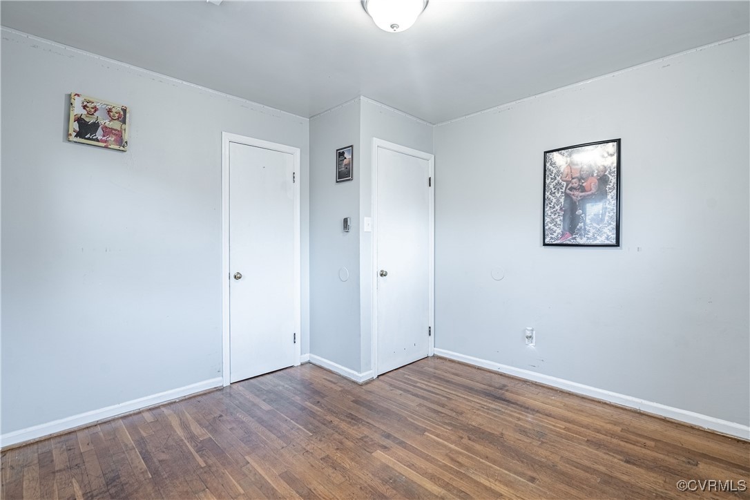 5316 Germain Road Richmond, VA 23224 - Photo 17 of 20 Bedroom featuring dark hardwood / wood-style floor